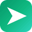 AutoTweet paper-plane logo